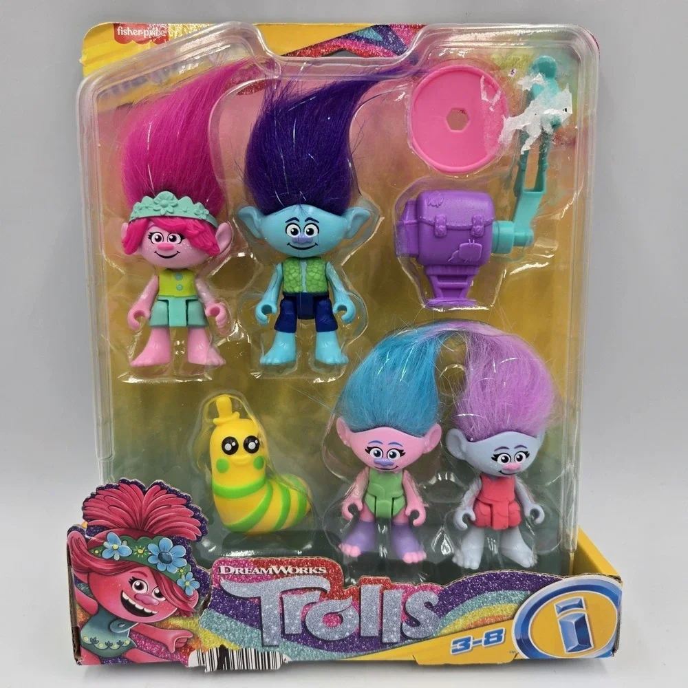 Imaginext DreamWorks Trolls Figure Multipack Playset - 7 Pieces NEW 2023